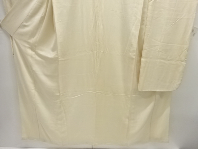  大正ロマン　錦紗鶴に花・宝尽くし模様刺繍五つ紋花嫁衣装振袖・中着セット